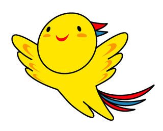 シンプルイラスト集 兵庫県マスコット はばタン あそびごころ